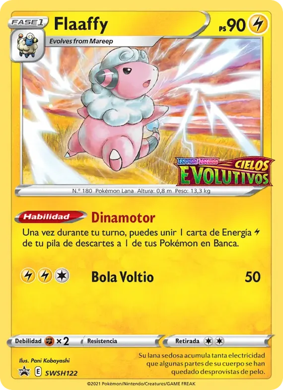 Flaaffy SWSH122 – Cartas de promoción ESES