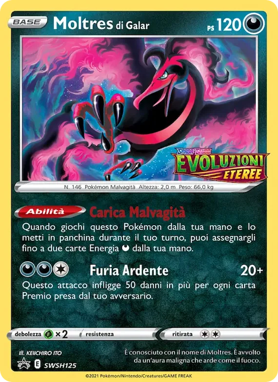 Moltres di Galar SWSH125 – SPSC Promo