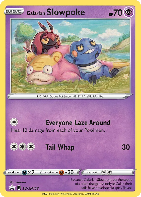 Galarian Slowpoke #SWSH126 – Sword & Shield Promo Cards