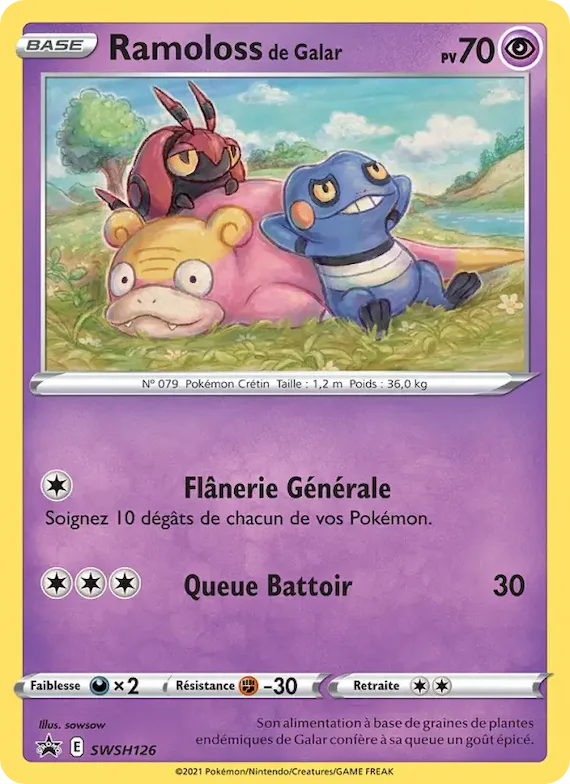 Ramoloss de Galar SWSH126 – Promo SWSH