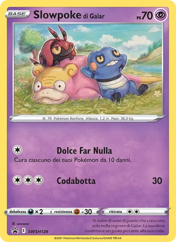 Slowpoke di Galar SWSH126 – SPSC Promo