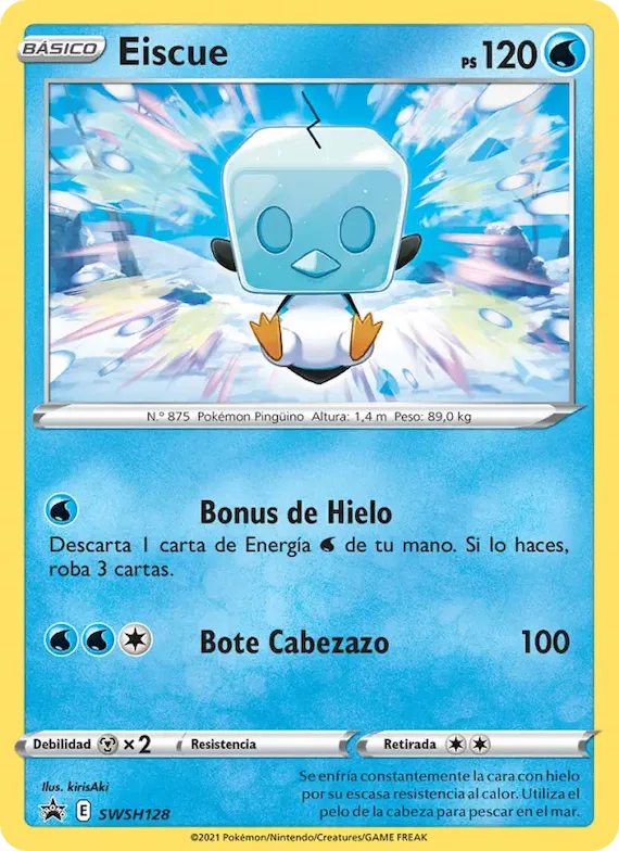 Eiscue SWSH128 – Cartas de promoción ESES