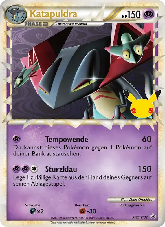 Katapuldra SWSH132 – SCSC Promokarten