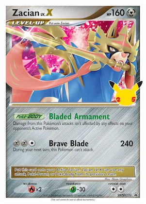 Zacian LV.X #SWSH135 – Sword & Shield Promo Cards