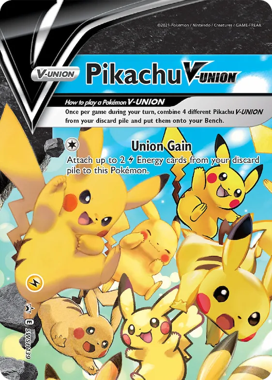 Pikachu V-UNION #SWSH139 – Sword & Shield Promo Cards