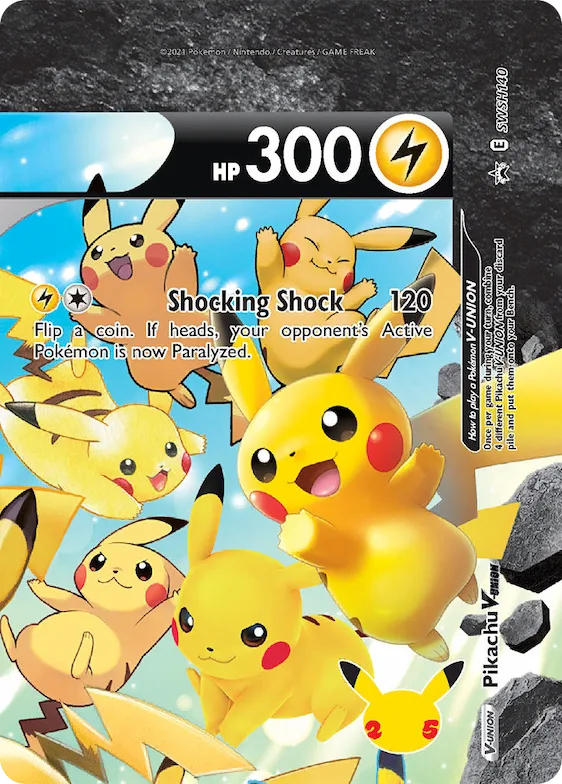 Pikachu V-UNION #SWSH140 – Sword & Shield Promo Cards