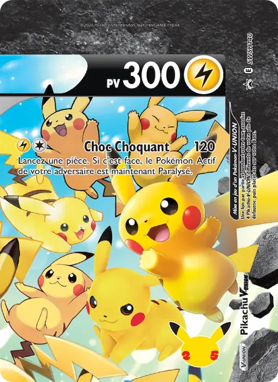 Pikachu V-UNION SWSH140 – Promo SWSH