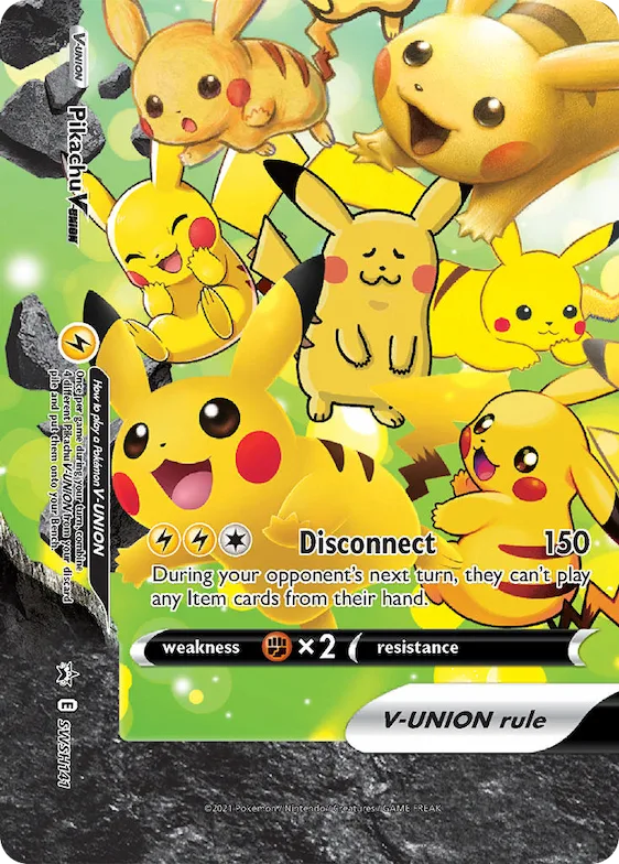 Pikachu V-UNION #SWSH141 – Sword & Shield Promo Cards