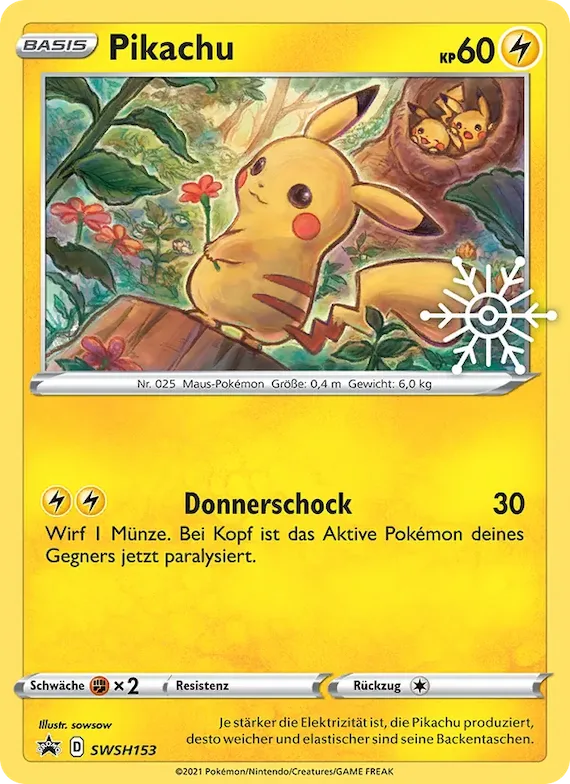 Pikachu SWSH153 – SCSC Promokarten