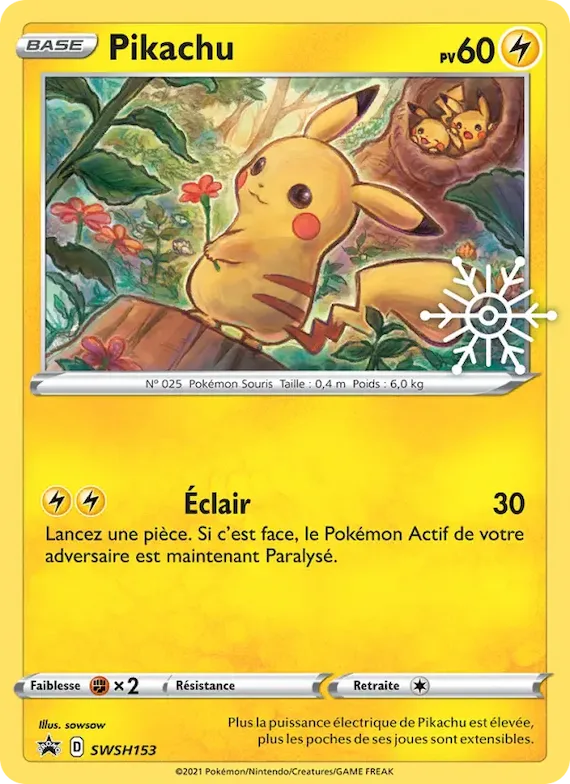 Pikachu SWSH153 – Promo SWSH