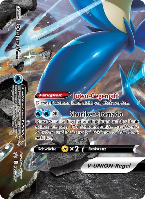 Quajutsu V-UNION SWSH157 – SCSC Promokarten