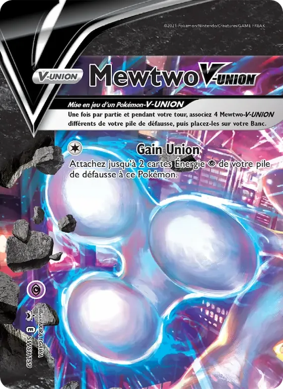 Mewtwo V-UNION SWSH159 – Promo SWSH