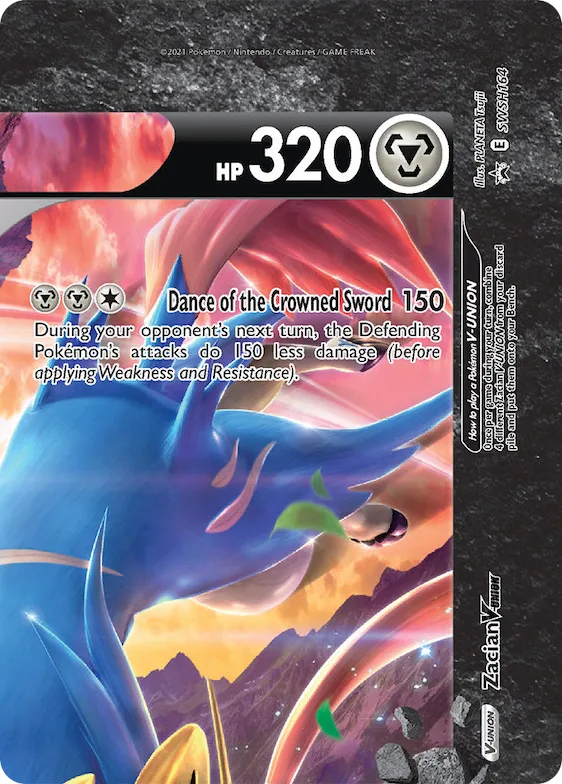 Zacian V-UNION #SWSH164 – Sword & Shield Promo Cards