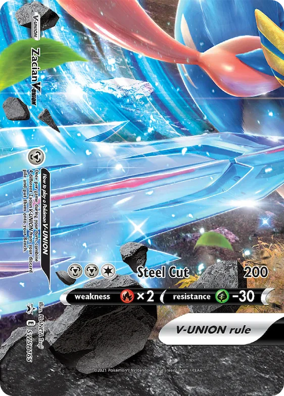 Zacian V-UNION #SWSH165 – Sword & Shield Promo Cards