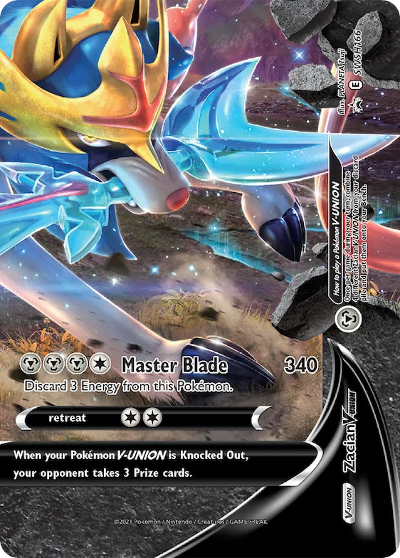 Zacian V-UNION #SWSH166 – Sword & Shield Promo Cards