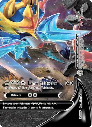 Zacian V-UNION n° SWSH166 – Promo SWSH