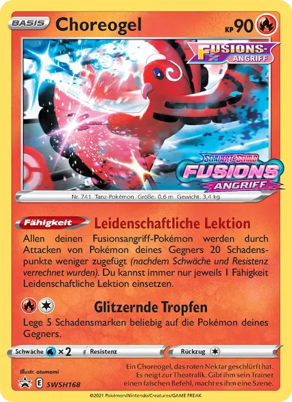 Choreogel SWSH168 – SCSC Promokarten