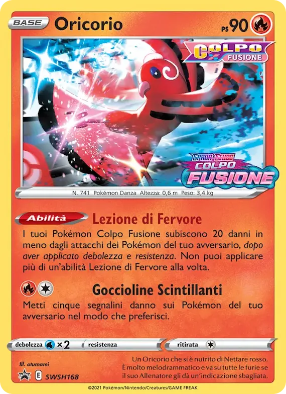 Oricorio SWSH168 – SPSC Promo