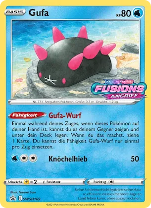 Gufa Nr. SWSH169 – SCSC Promokarten