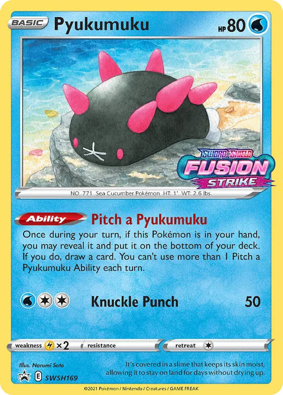 Pyukumuku #SWSH169 – Sword & Shield Promo Cards
