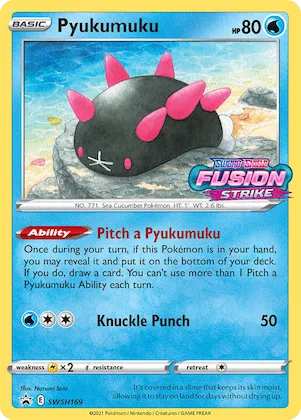 Pyukumuku #SWSH169 – Sword & Shield Promo Cards