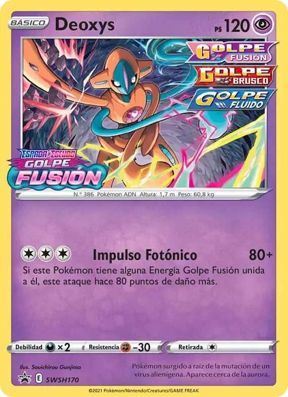 Deoxys SWSH170 – Cartas de promoción ESES