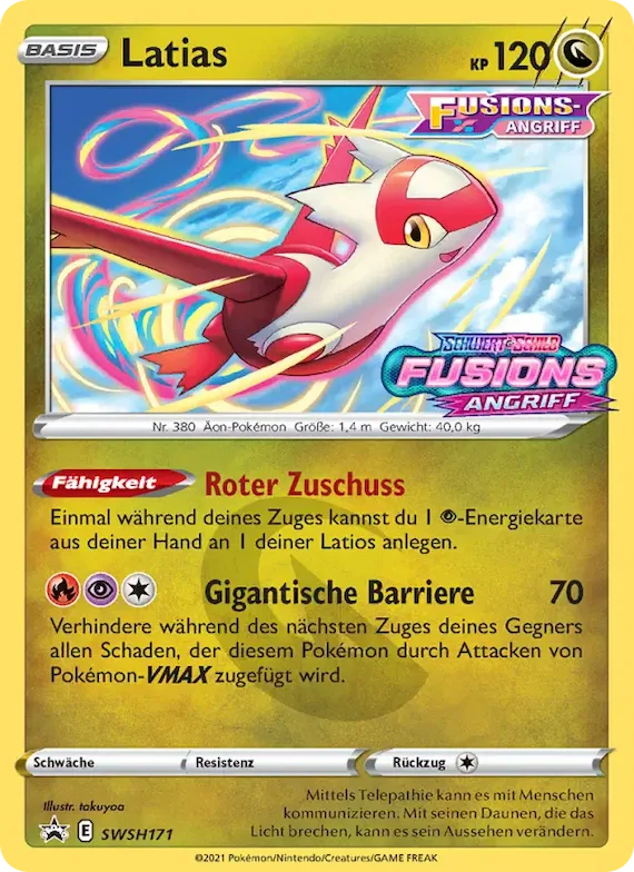 Latias SWSH171 – SCSC Promokarten