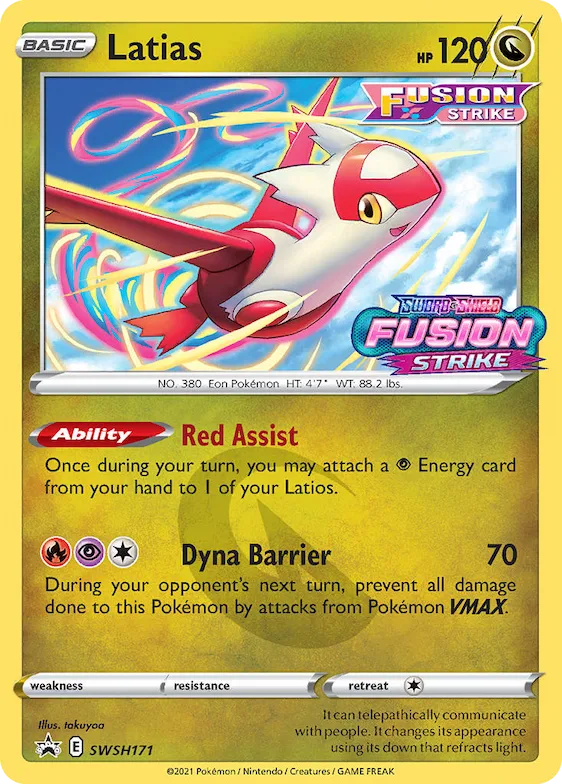 Latias #SWSH171 – Sword & Shield Promo Cards