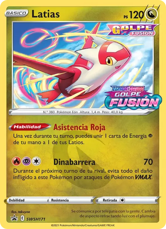 Latias SWSH171 – Cartas de promoción ESES