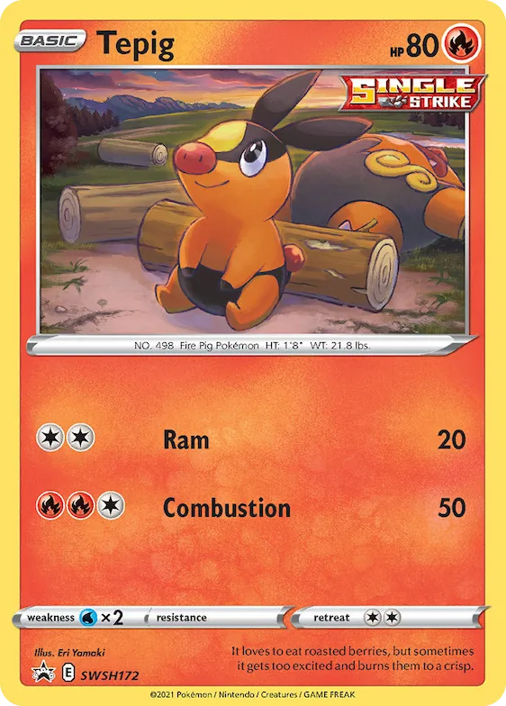 Tepig SWSH172 – ESES Promos