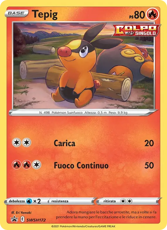 Tepig SWSH172 – SPSC Promo