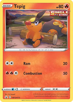 Tepig #SWSH172 – Sword & Shield Promo Cards