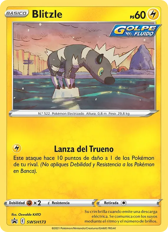 Blitzle SWSH173 – Cartas de promoción ESES