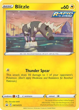 Blitzle #SWSH173 – Sword & Shield Promo Cards