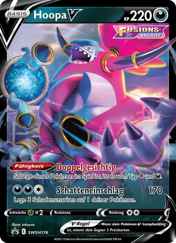 Hoopa V SWSH176 – SCSC Promokarten