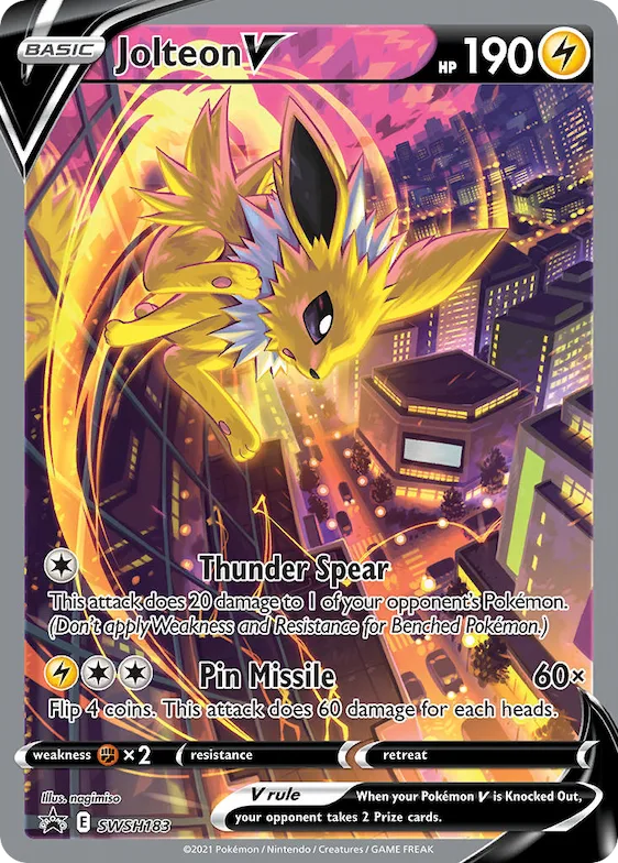 Jolteon V #SWSH183 – Sword & Shield Promo Cards