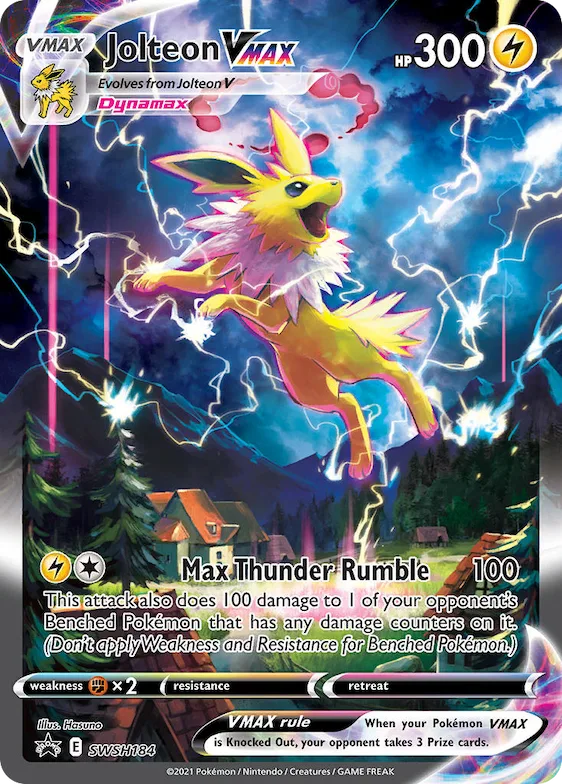 Jolteon VMAX #SWSH184 – Sword & Shield Promo Cards