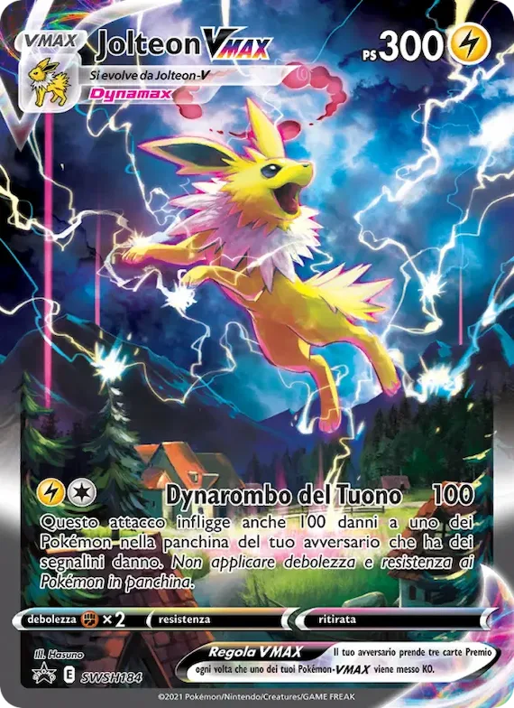 Jolteon VMAX SWSH184 – SPSC Promo