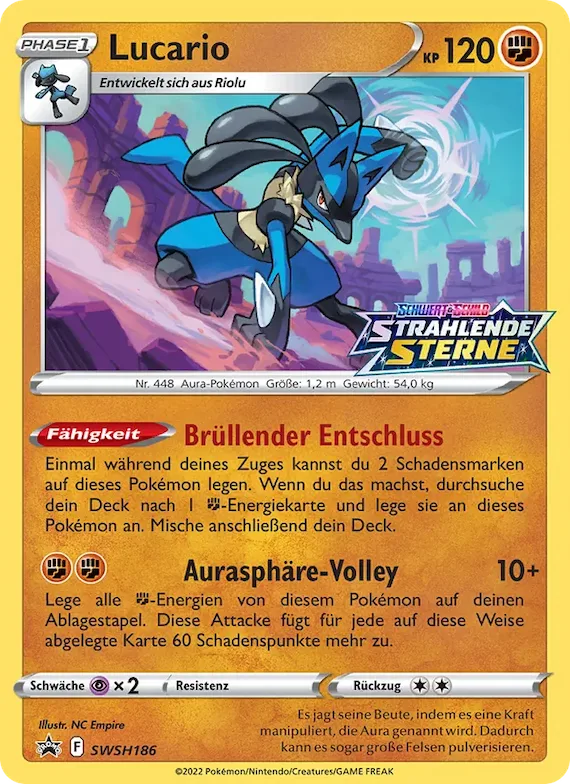 Lucario SWSH186 – SCSC Promokarten