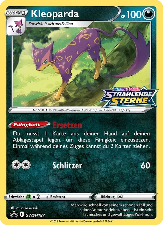 Kleoparda SWSH187 – SCSC Promokarten