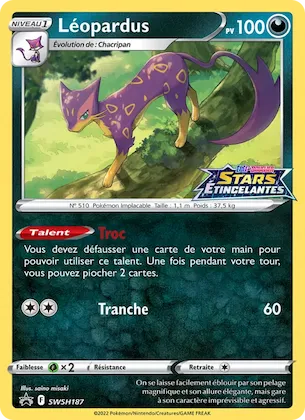 Léopardus n° SWSH187 – Promo SWSH