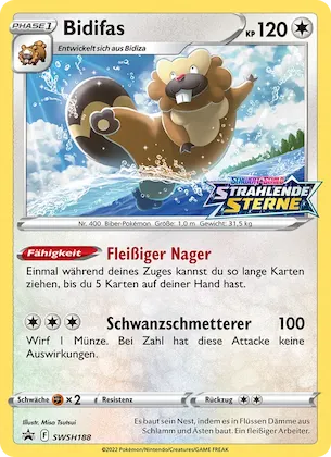 Bidifas Nr. SWSH188 – SCSC Promokarten