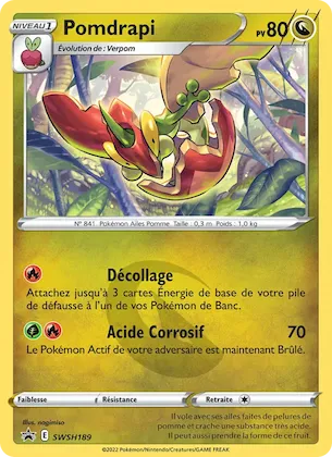 Pomdrapi n° SWSH189 – Promo SWSH