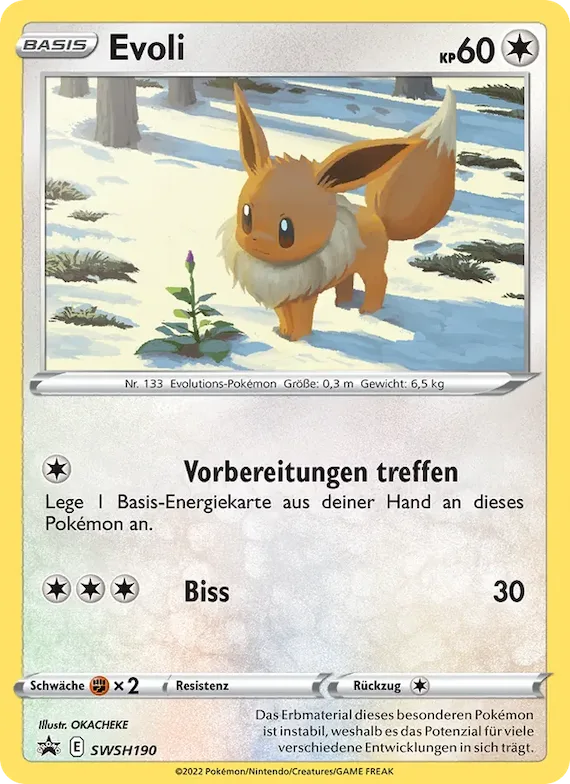 Evoli SWSH190 – SCSC Promokarten