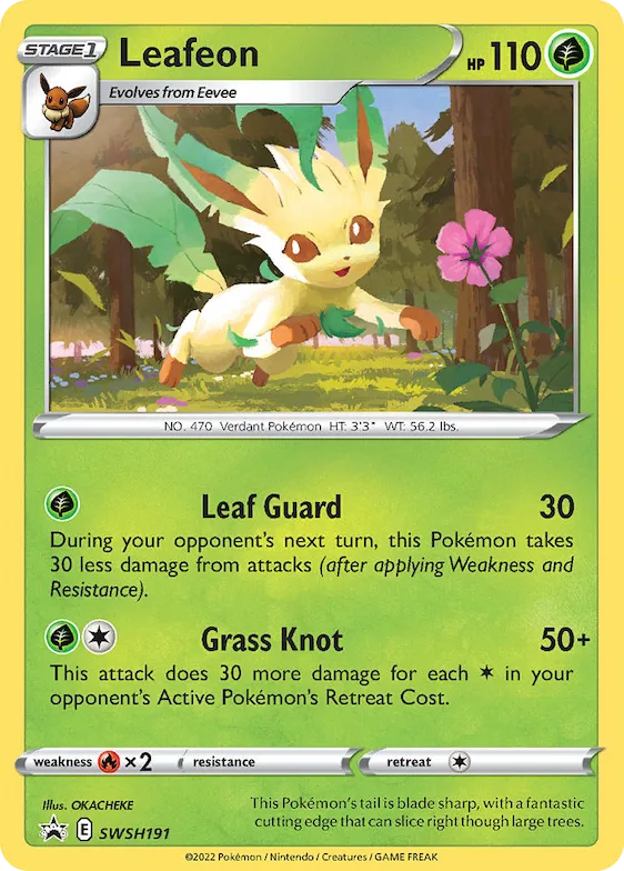 Leafeon #SWSH191 – Sword & Shield Promo Cards