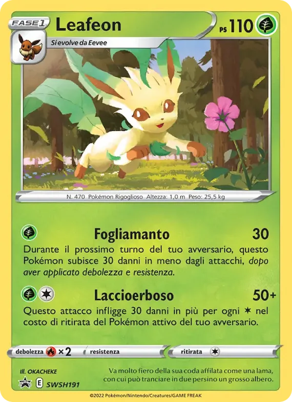 Leafeon SWSH191 – SPSC Promo