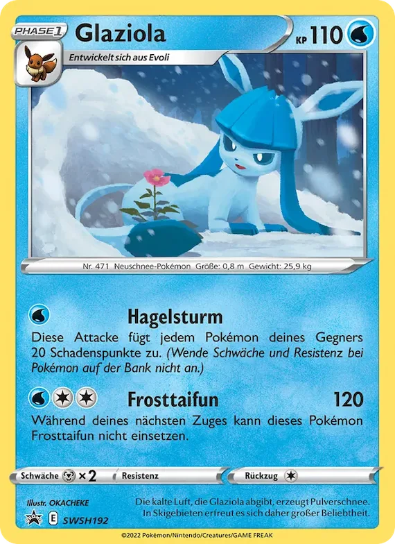 Glaziola SWSH192 – SCSC Promokarten