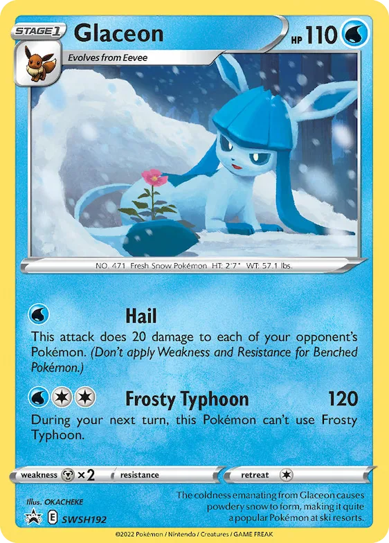 Glaceon #SWSH192 – Sword & Shield Promo Cards