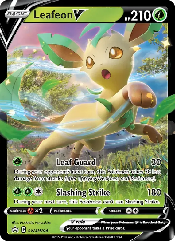 Leafeon V #SWSH194 – Sword & Shield Promo Cards