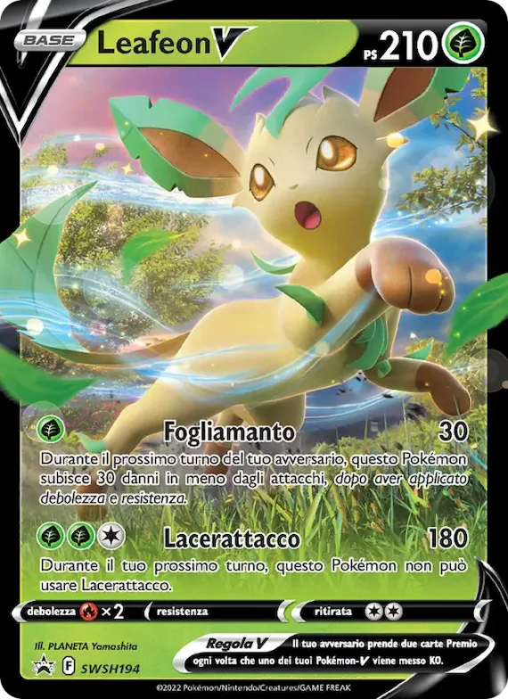 Leafeon V SWSH194 – SPSC Promo